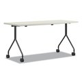 Hon Between Nested Multipurpose Tables, 48 x 24, Silver Mesh/Loft HONPT2448NSB9LT